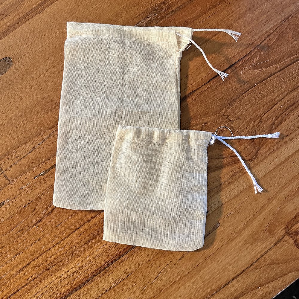 Muslin bag — Green Witch Vintage & Handmade